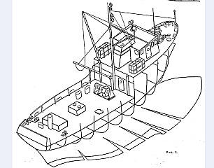 Plan Fishing Trawler